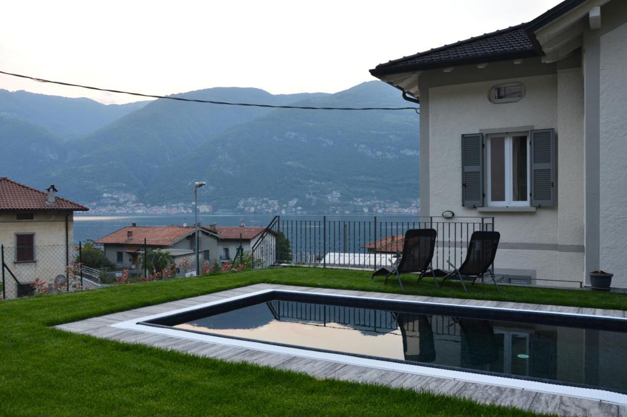 Lescen White Residence - Swimming Pool Lezzeno Kültér fotó