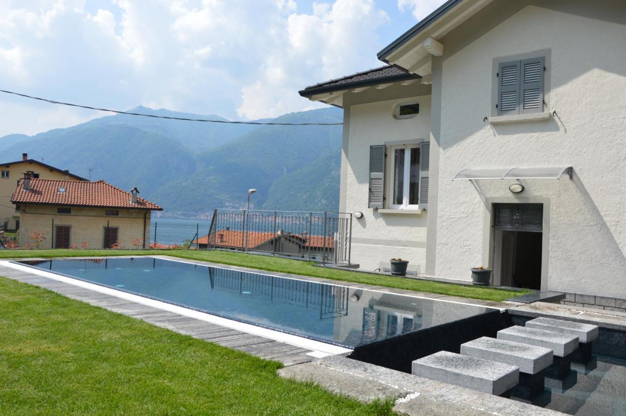Lescen White Residence - Swimming Pool Lezzeno Kültér fotó